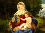 Andrea Previtali - The Virgin and Child with a Shoot of Olive